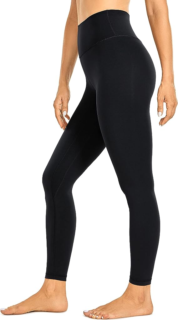 CRZ YOGA Womens Brushed Naked Feeling Workout Leggings 25 / 28- High  Waisted Gym Compression Tummy Control Yoga Pants