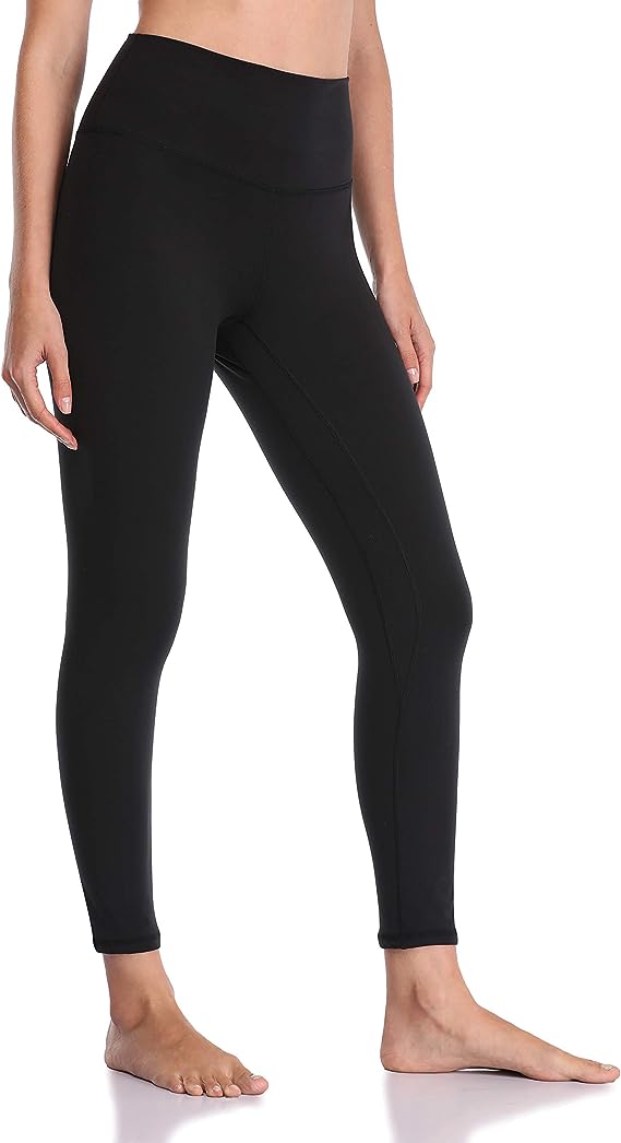 High Waisted Yoga Pants Soft Tummy Control Workout Leggings for