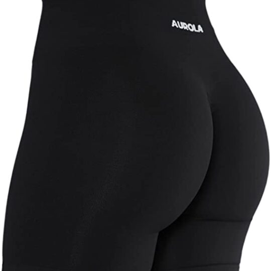 Workout Booty Spandex Shorts for Women, High Waist Soft Yoga